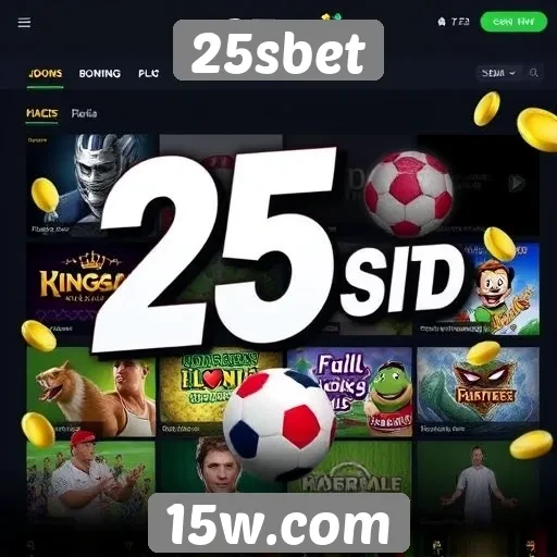 Análise da oferta de jogos no site 25sbet