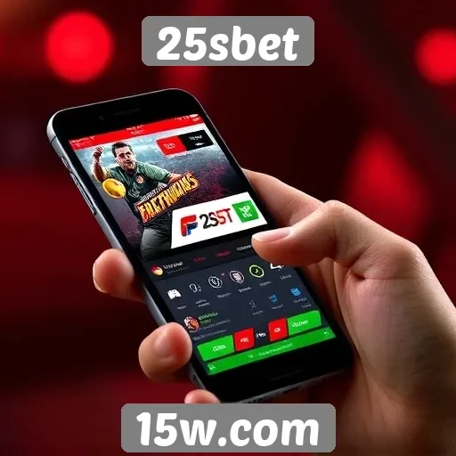 Desempenho mobile da plataforma 25sbet